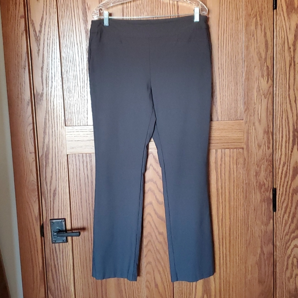 Pants, pull-on, stretchy, gray
